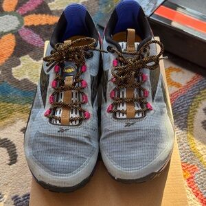 Reebok Gray and Blue Athletic Shoes